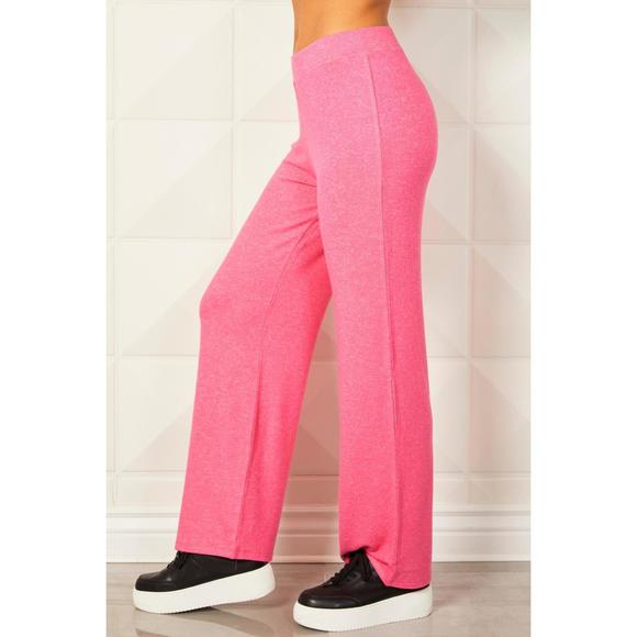 NEW FRENCH KYSS soft stretch lounge pant in candy - Picture 1 of 1